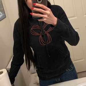 Aritzia TNA Women’s Pullover Hoodie Sweatshirt in  Size XXS, Black